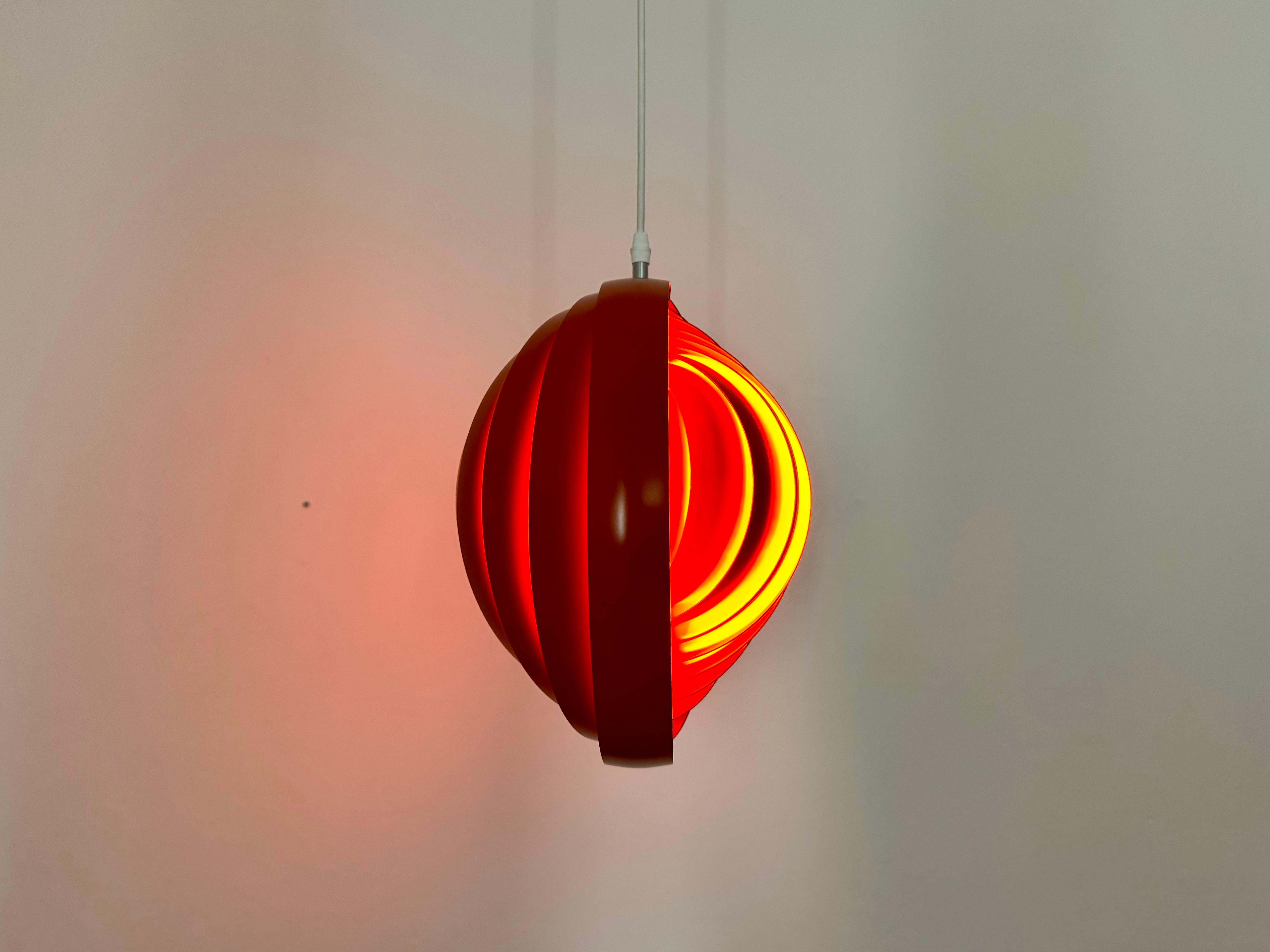 Moon Pendant Lamp by Verner Panton For Sale 4