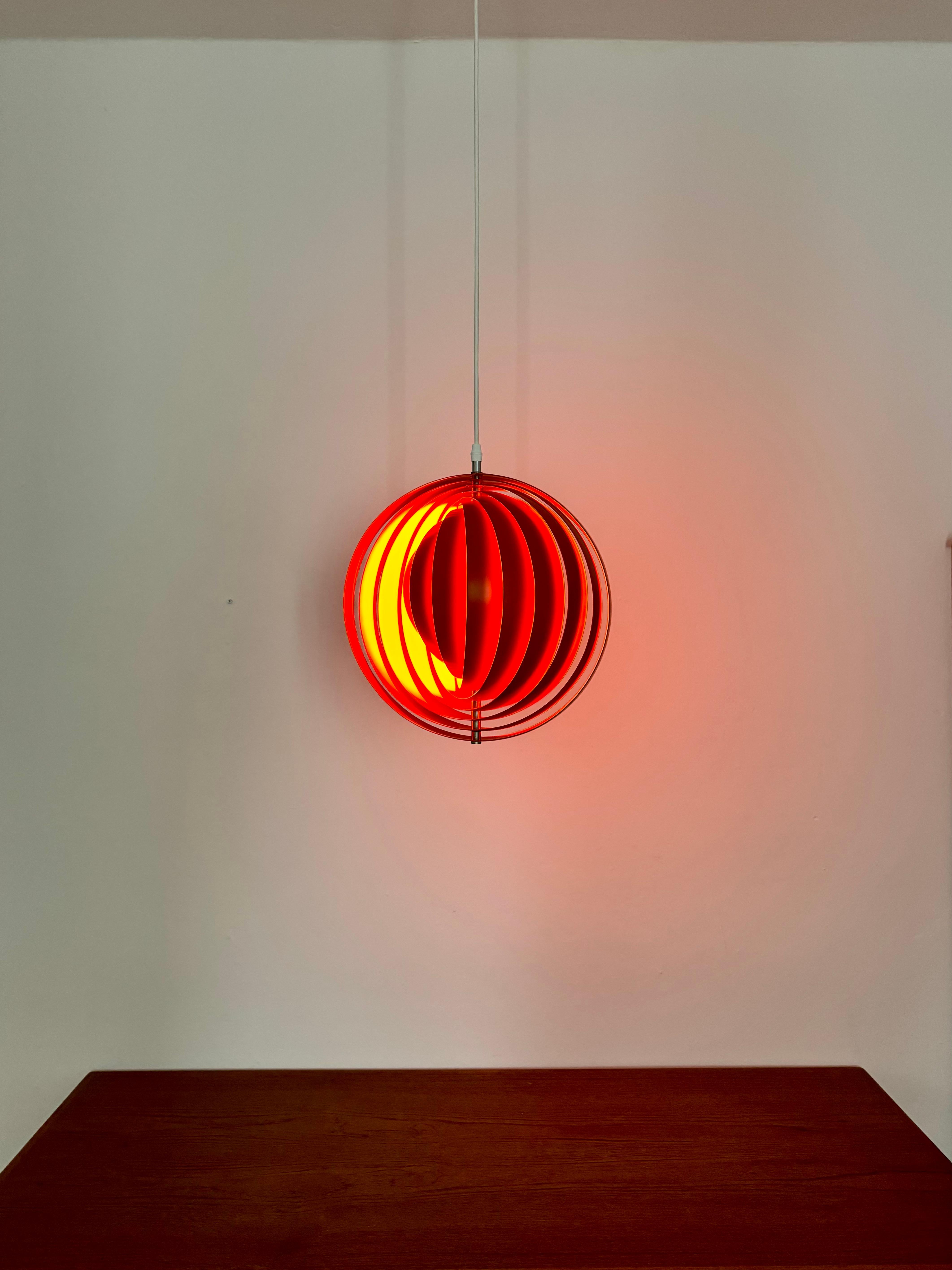 Moon Pendant Lamp by Verner Panton For Sale 6
