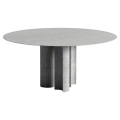 Tavolo da pranzo rotondo Moon Phase di Sphaus