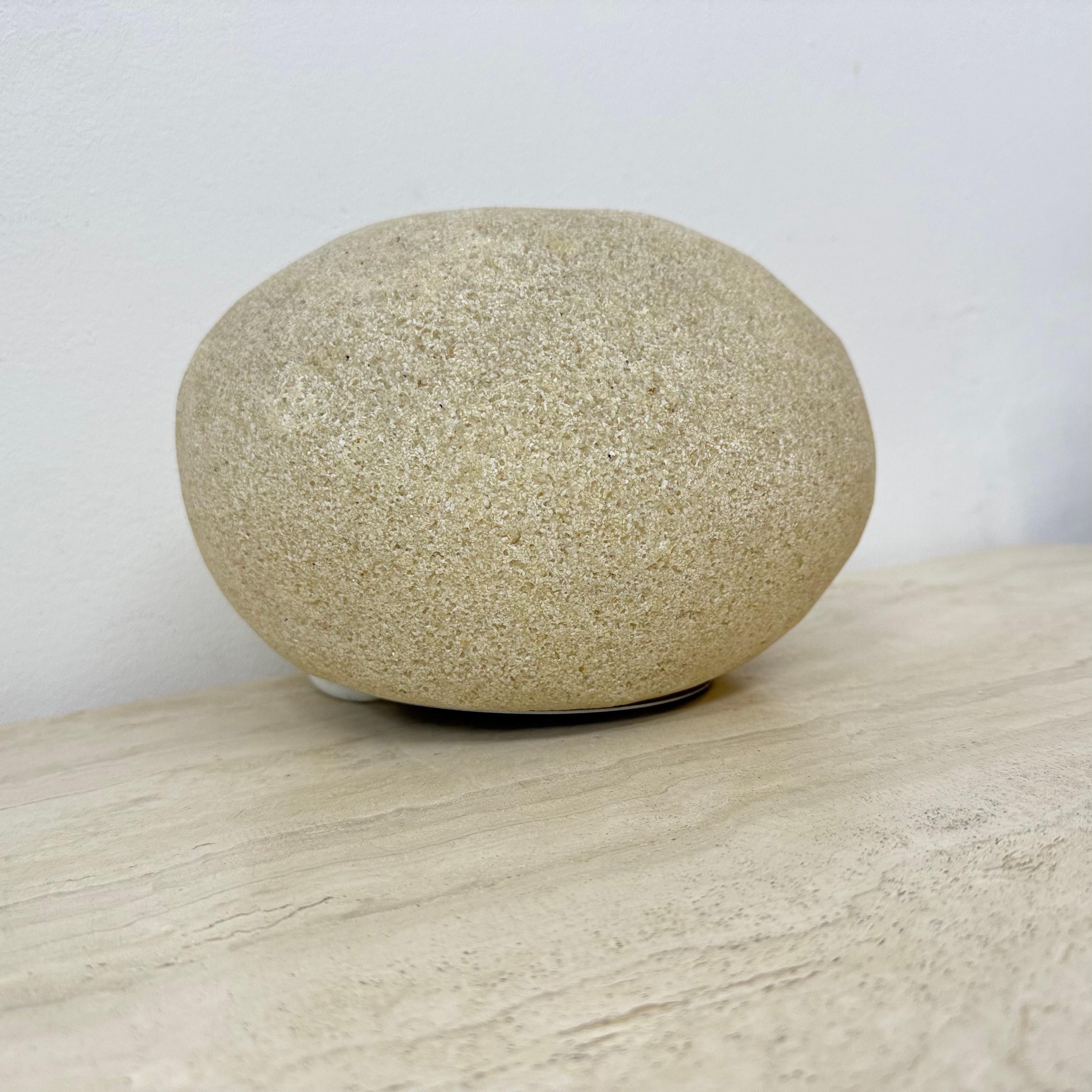 Moon rock dora lamp by André Cazenave for Singleton, 1960’s en venta 10
