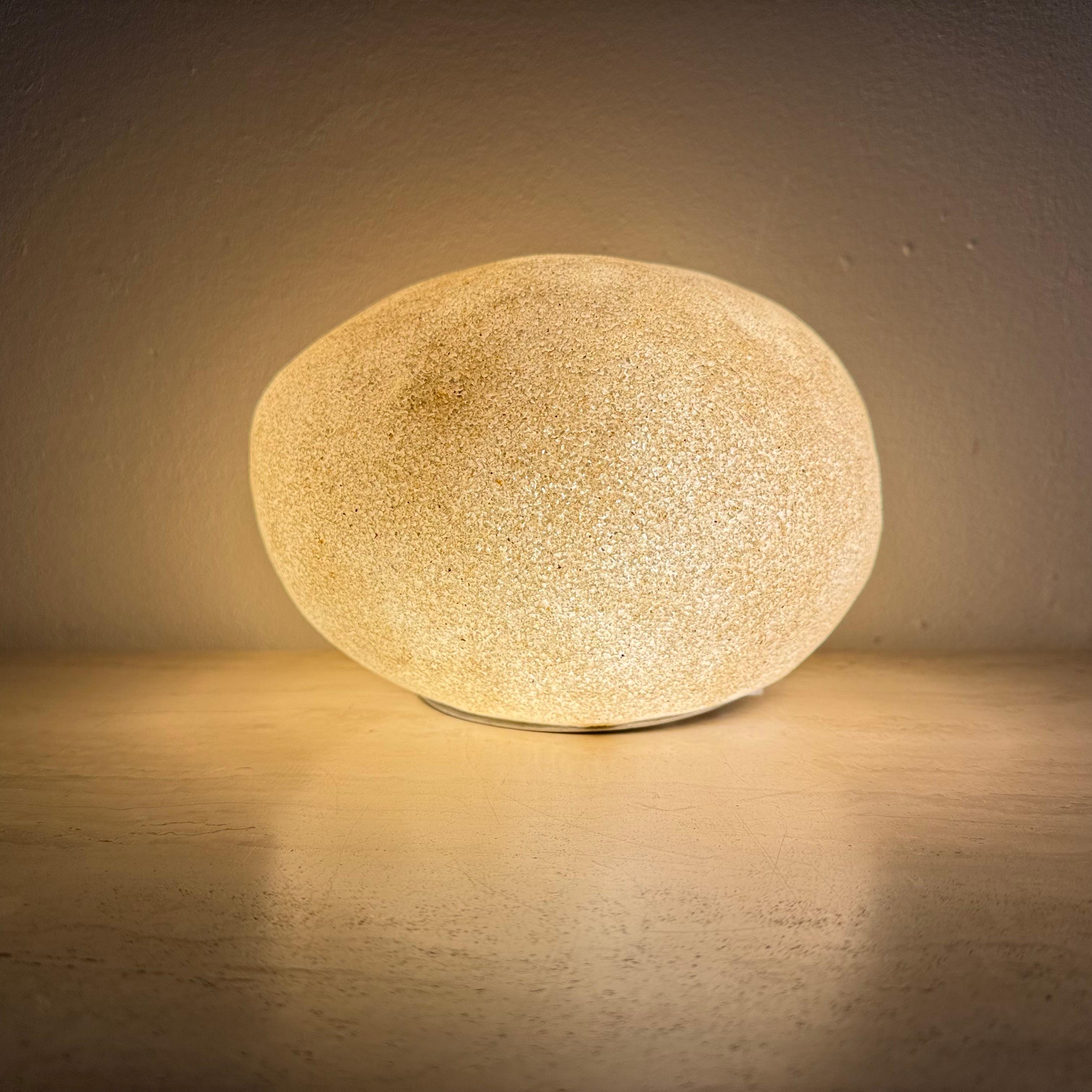 Moon rock dora lamp by André Cazenave for Singleton, 1960’s For Sale 2
