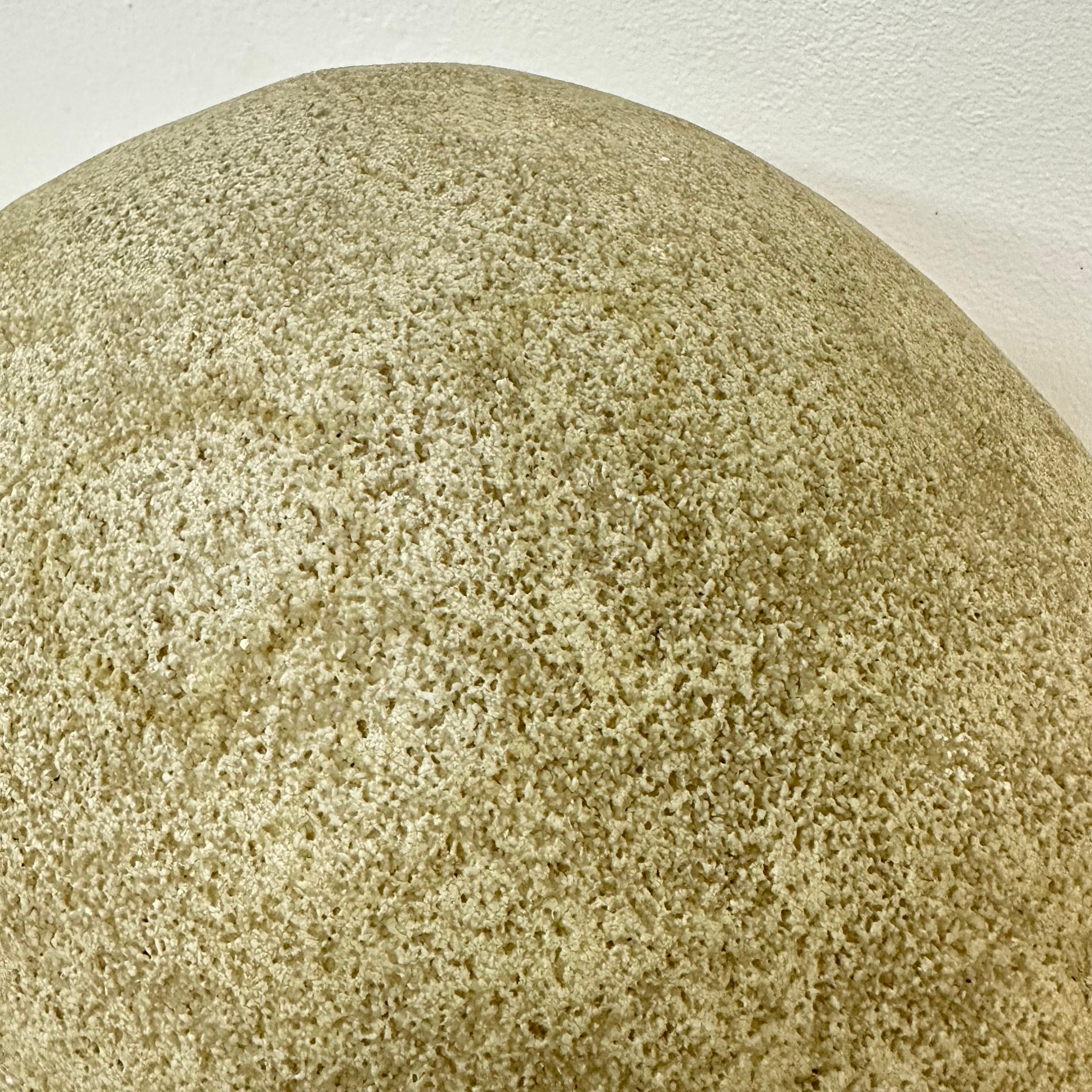 Moon rock lamp by André Cazenave for Singleton, 1960’s In Good Condition In Delft, NL