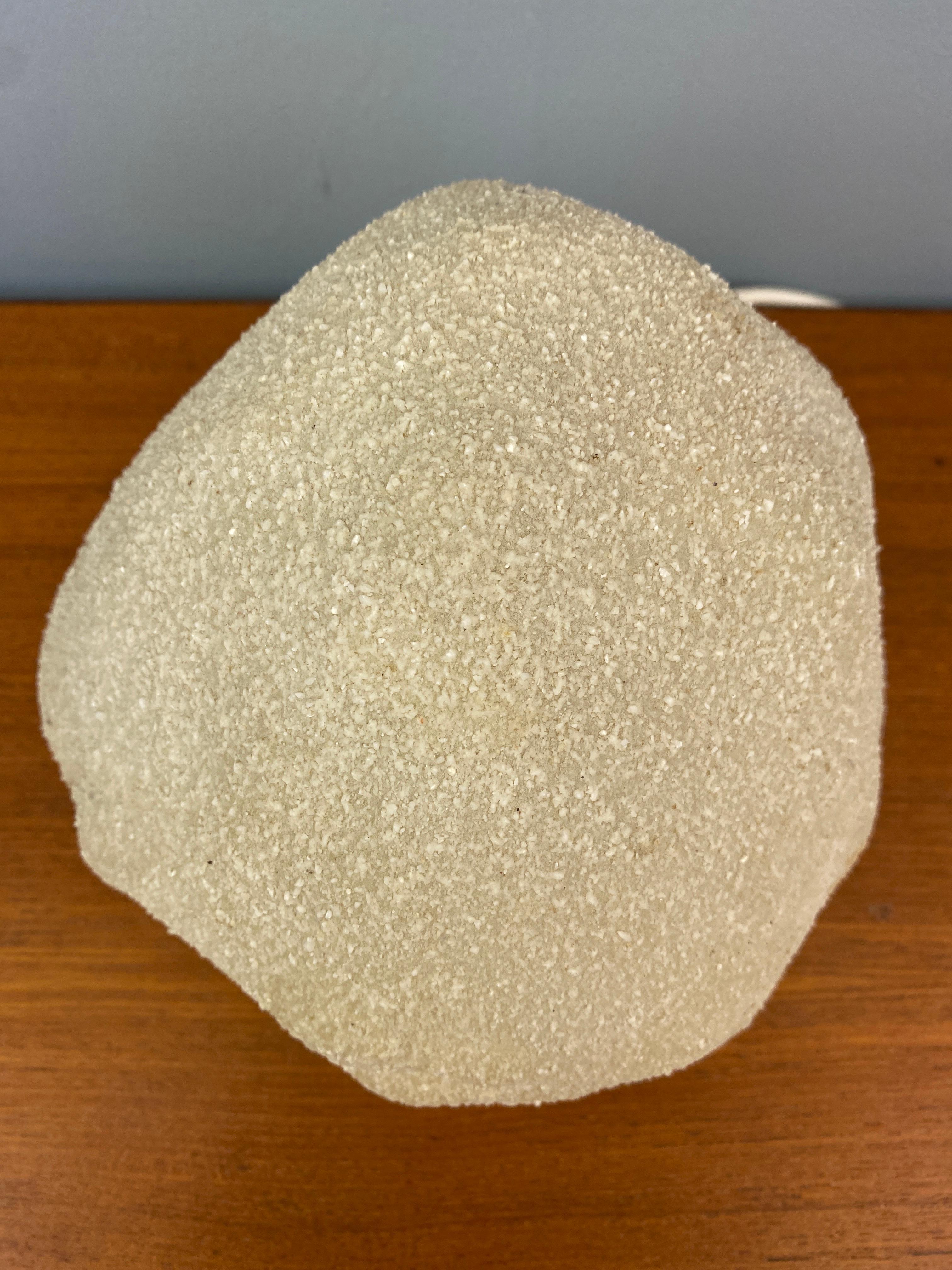 Moon Rock lamp 'Dora' by André Cazenave for Singleton 3