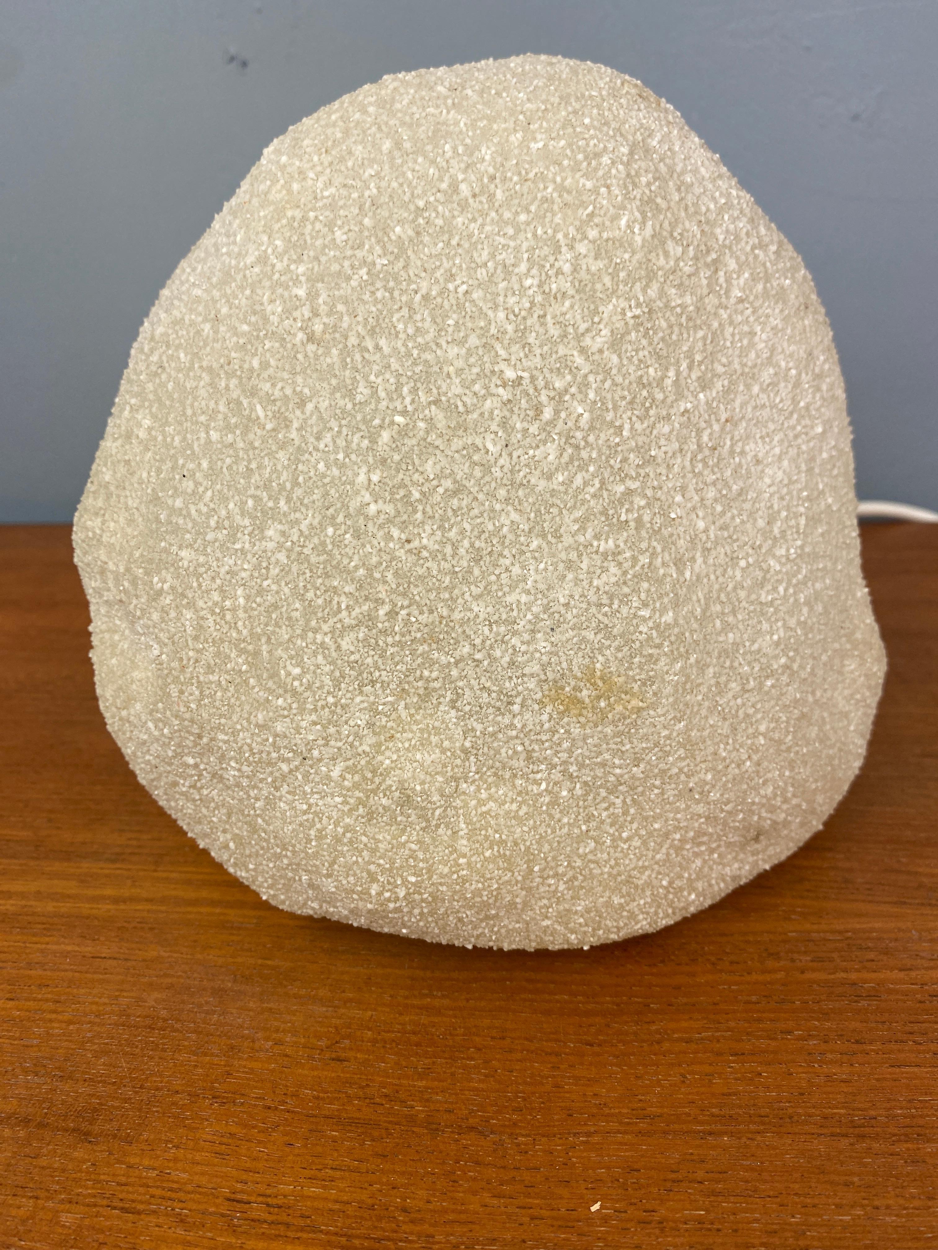 Moon Rock lamp 'Dora' by André Cazenave for Singleton 4