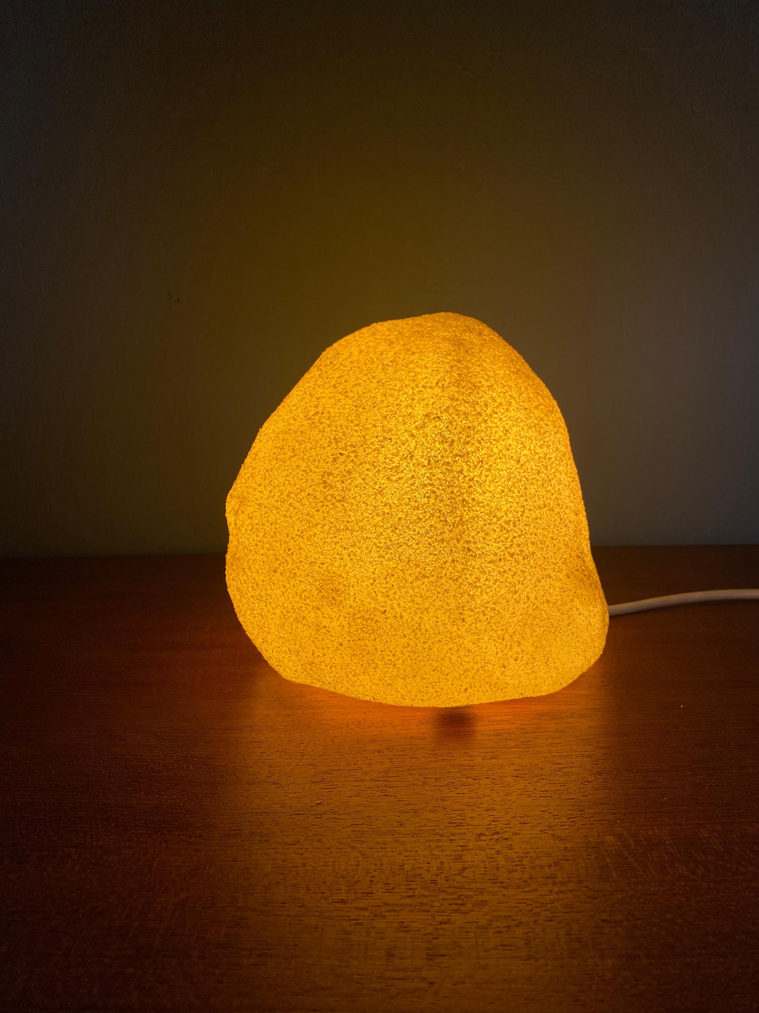 Italian Moon Rock lamp 'Dora' by André Cazenave for Singleton