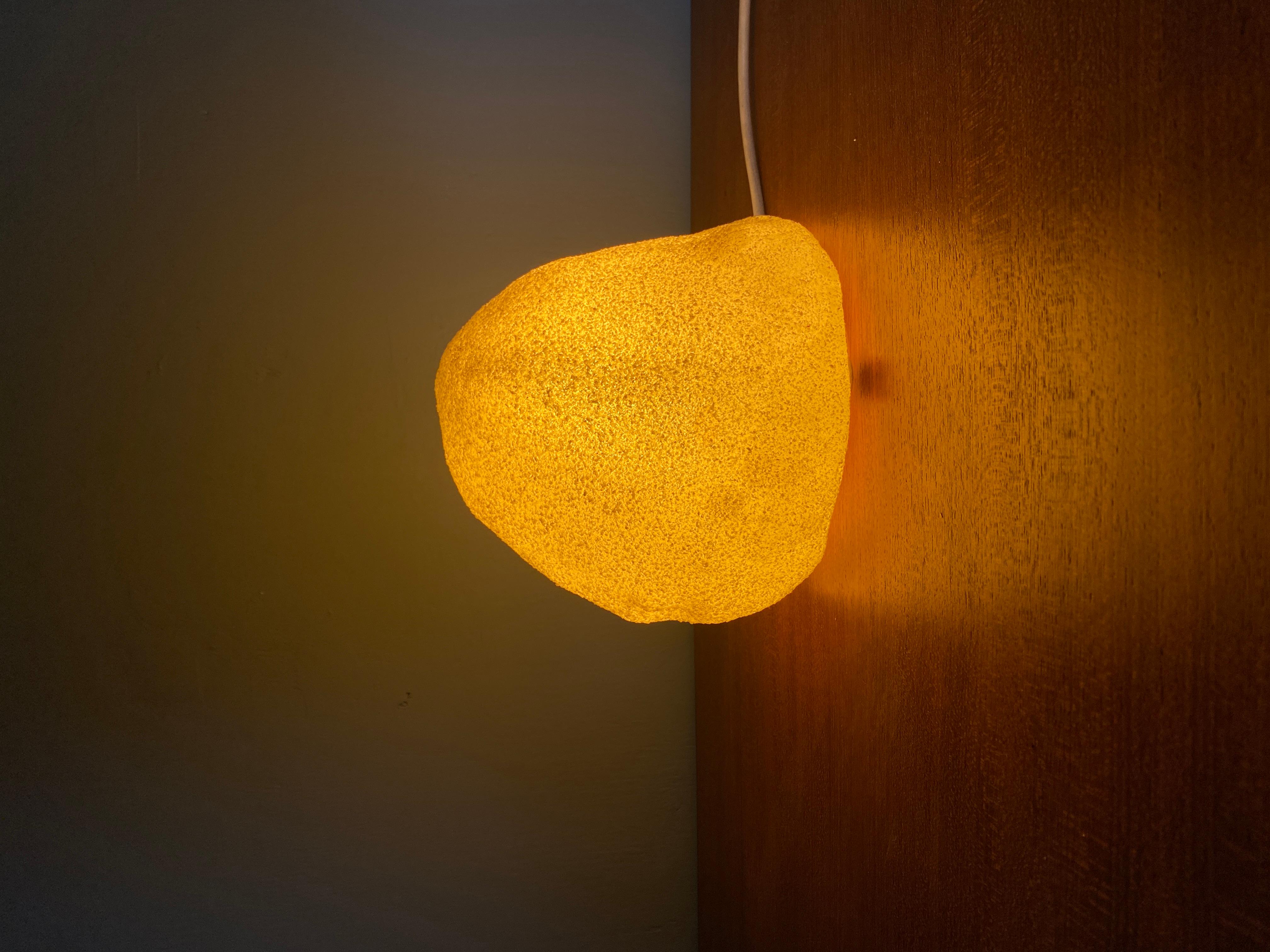 Hand-Crafted Moon Rock lamp 'Dora' by André Cazenave for Singleton