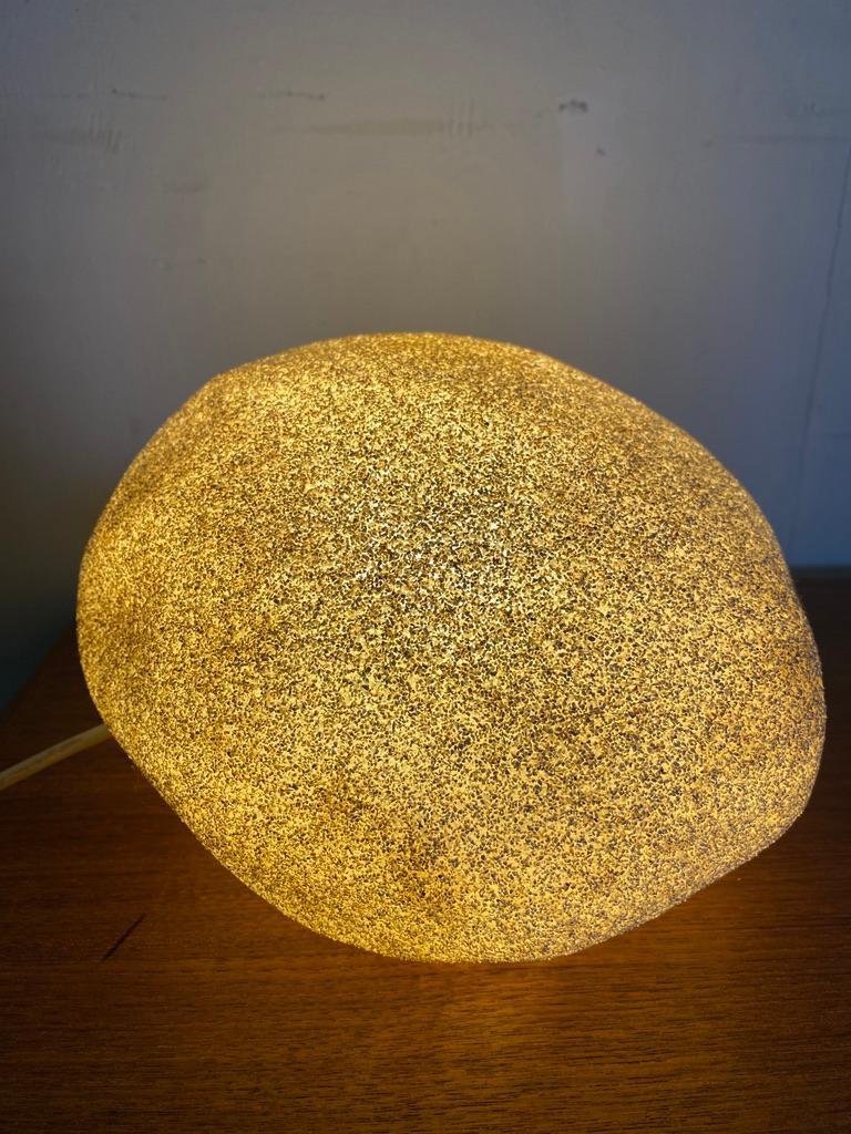 Hand-Crafted Moon Rock lamp 'Dora' by André Cazenave for Singelton For Sale