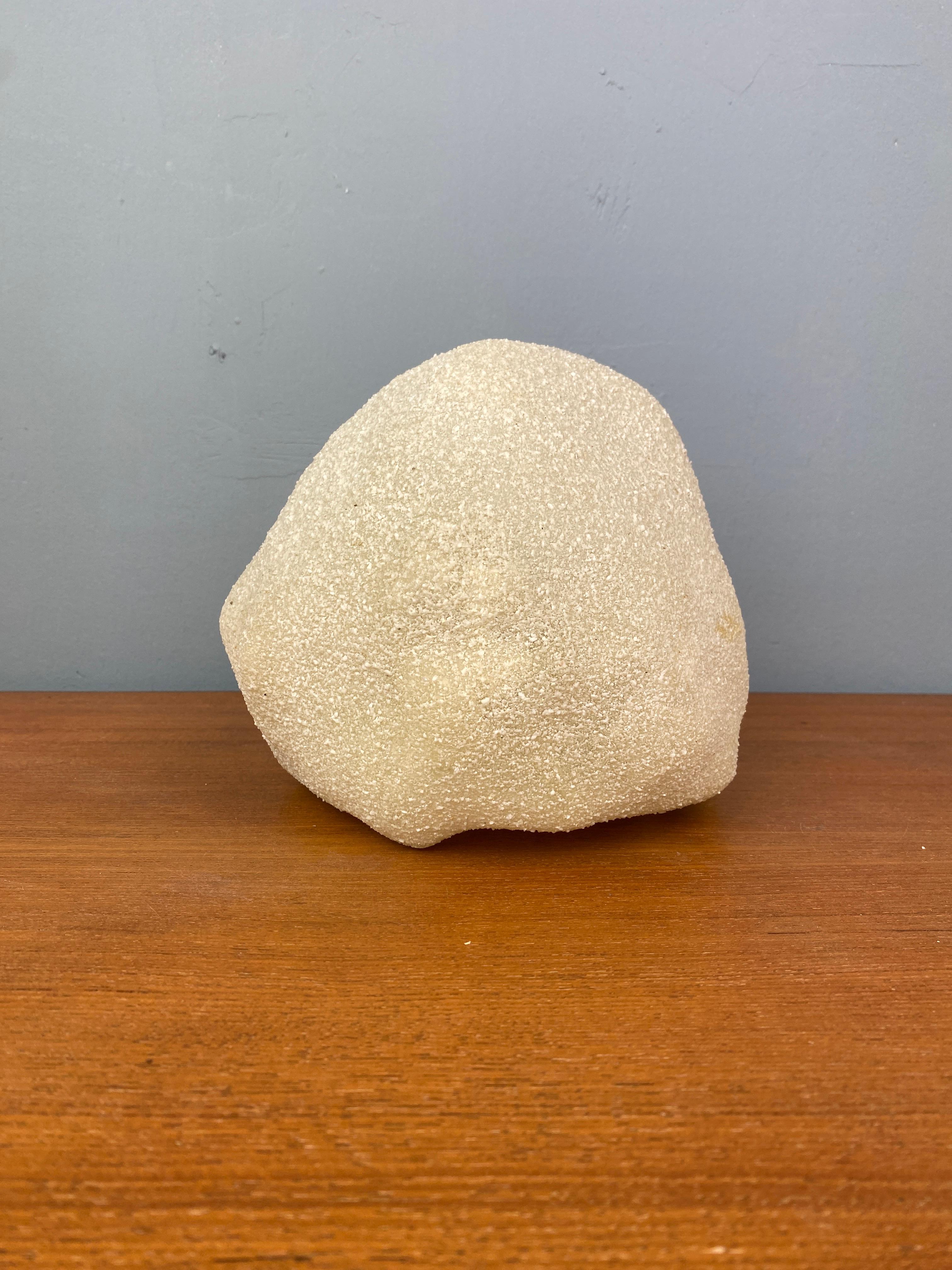 Fiberglass Moon Rock lamp 'Dora' by André Cazenave for Singleton