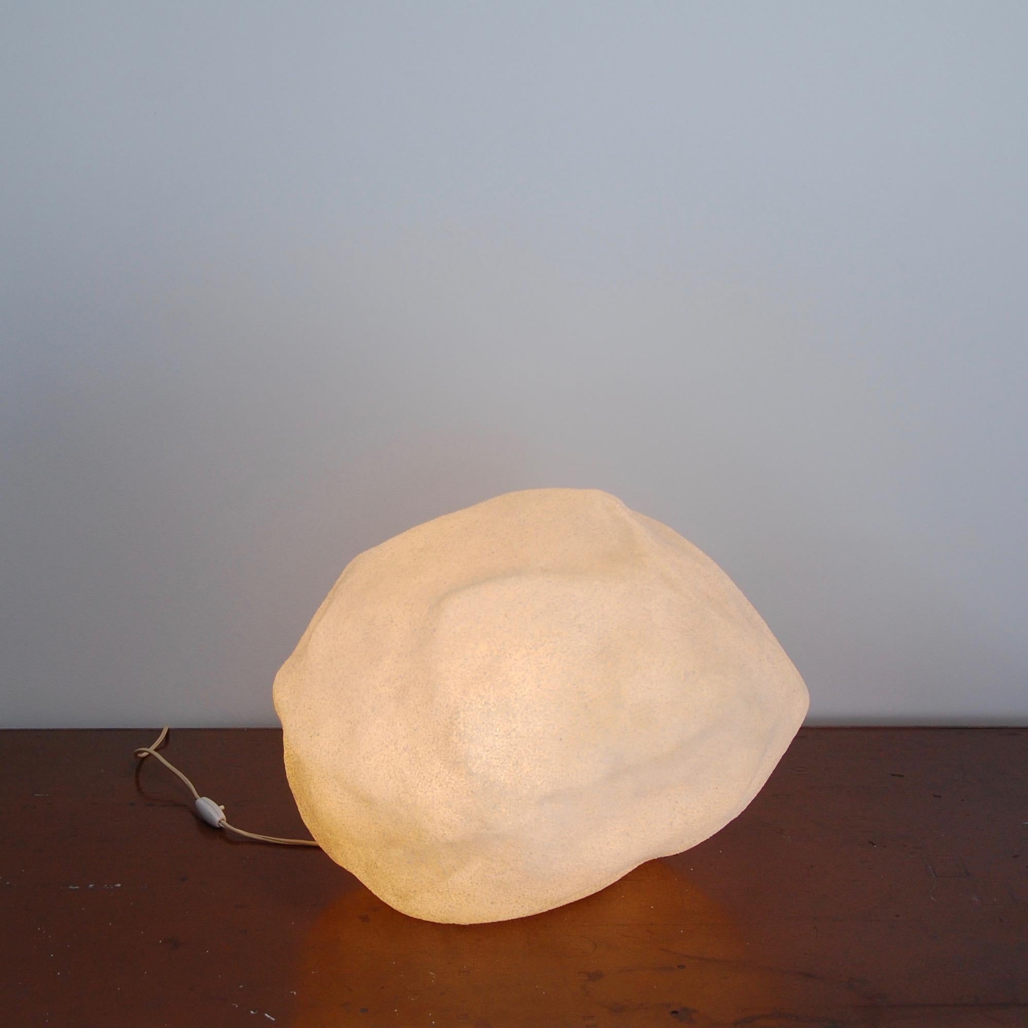 Modern Moon Rock Lamps by Singleton