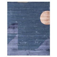 Moon Rug by Rural Weavers, Knotted, Wool, Bamboo Silk, 240x300cm