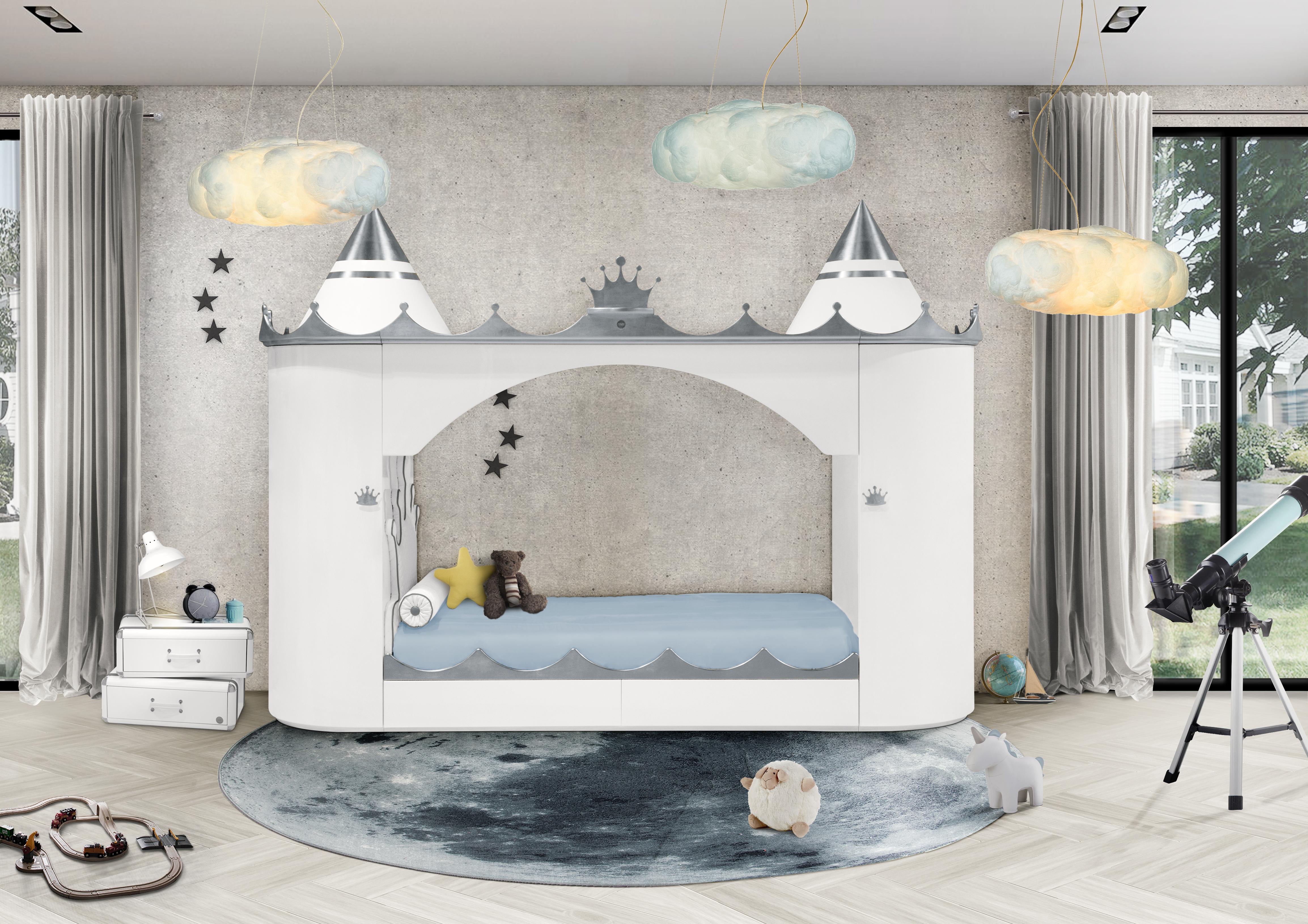 Nylon Moon Rug for kids rooms by Circu Magical Furniture For Sale