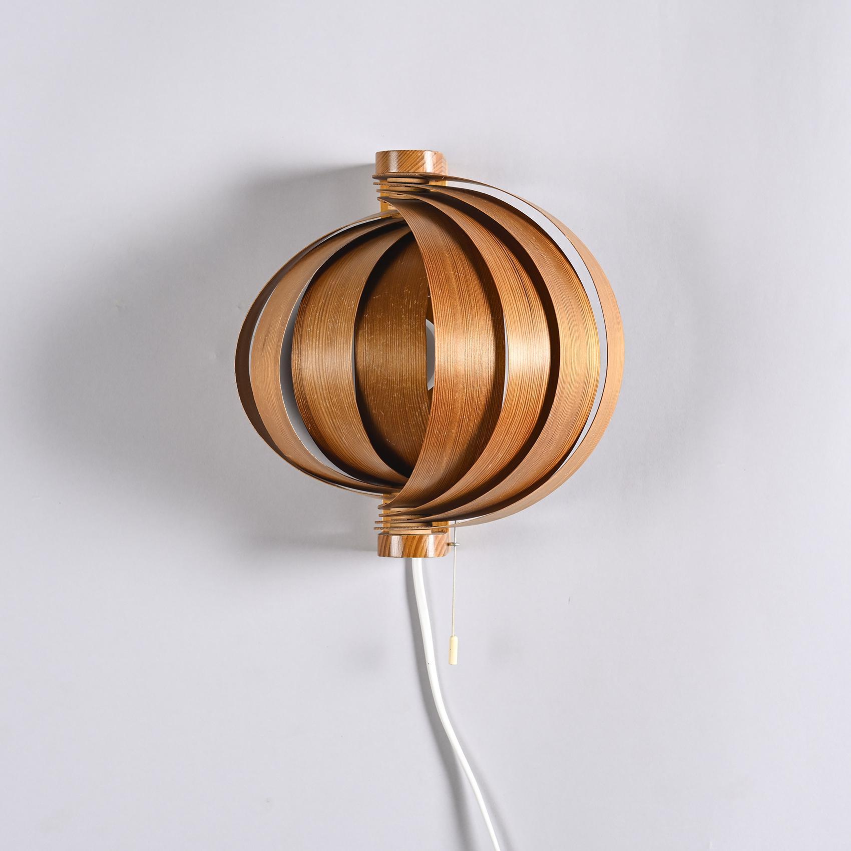 Swedish Moon Sconce by Hans Agne Jakobsson, 1960s
