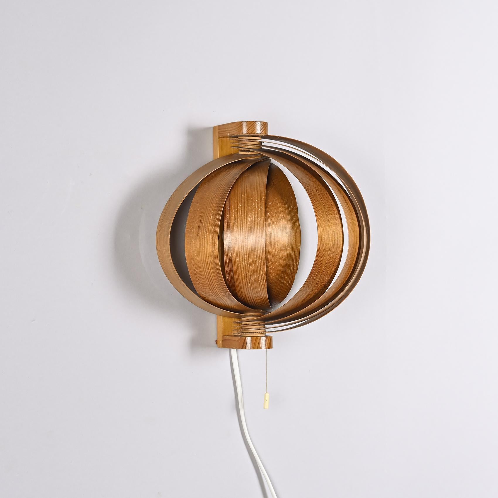 Moon Sconce by Hans Agne Jakobsson, 1960s In Good Condition In VILLEURBANNE, FR