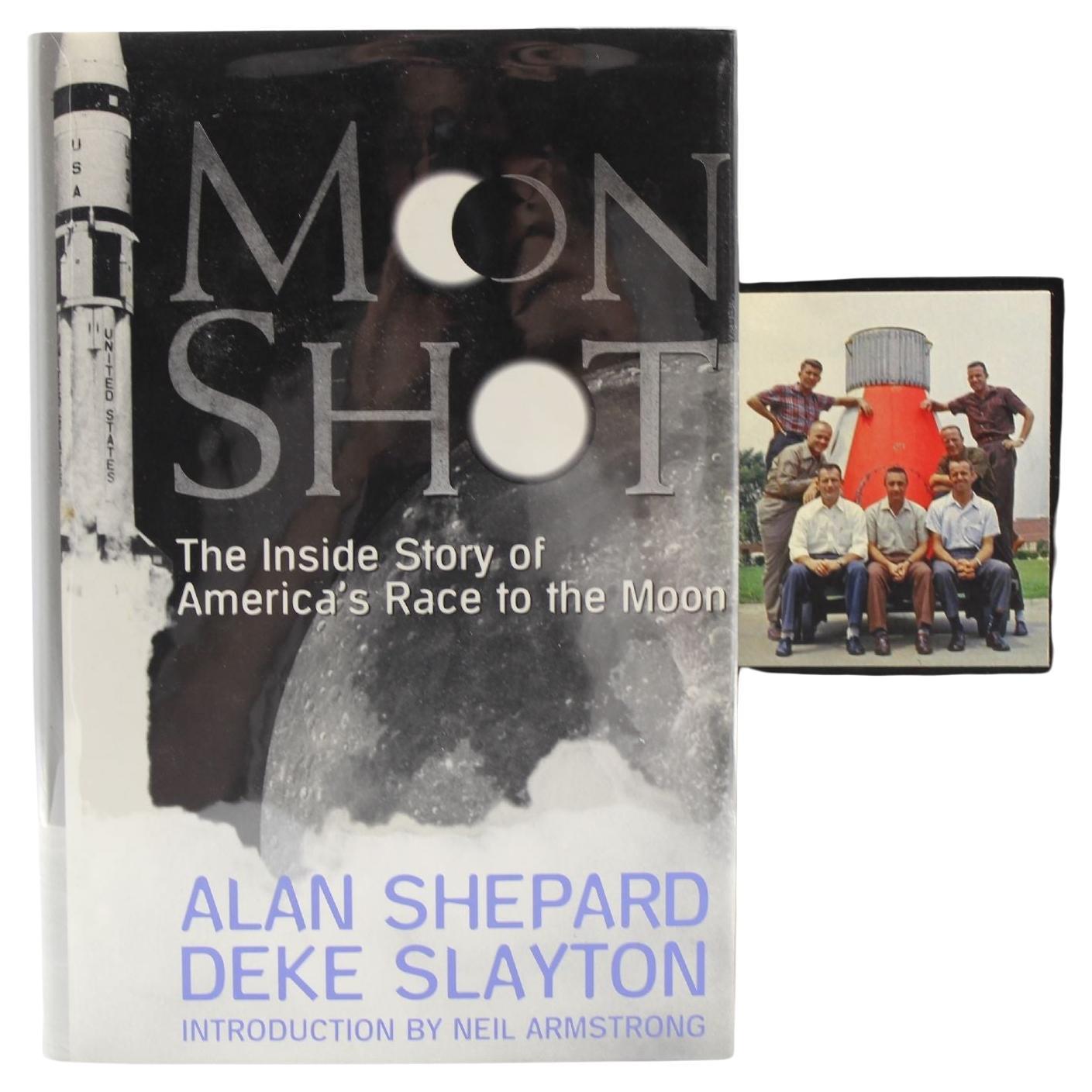 Moon Shot by Alan Shepard and Deke Slayton, Signed by Shepard, First Ed., 1994