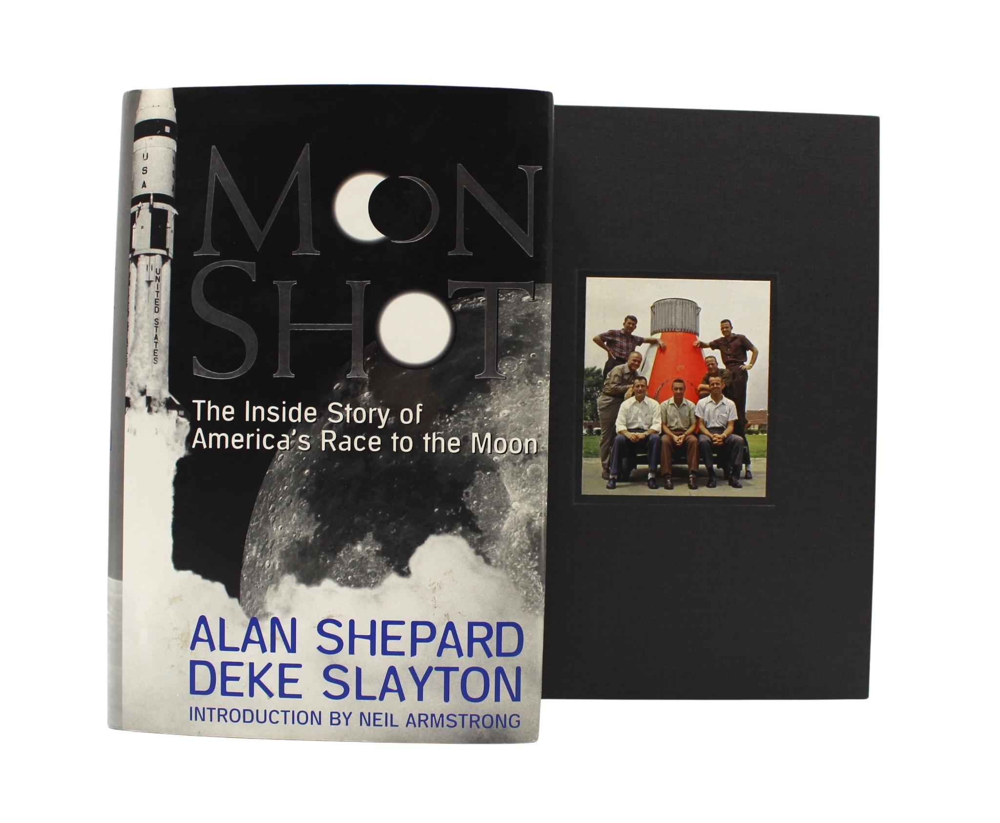 American Moon Shot, By Alan Shepard and Deke Slayton, Signed by Shepard, First Edition For Sale