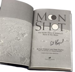 Moon Shot, Signed by Alan Shepard, First Edition in Original Dust Jacket, 1994