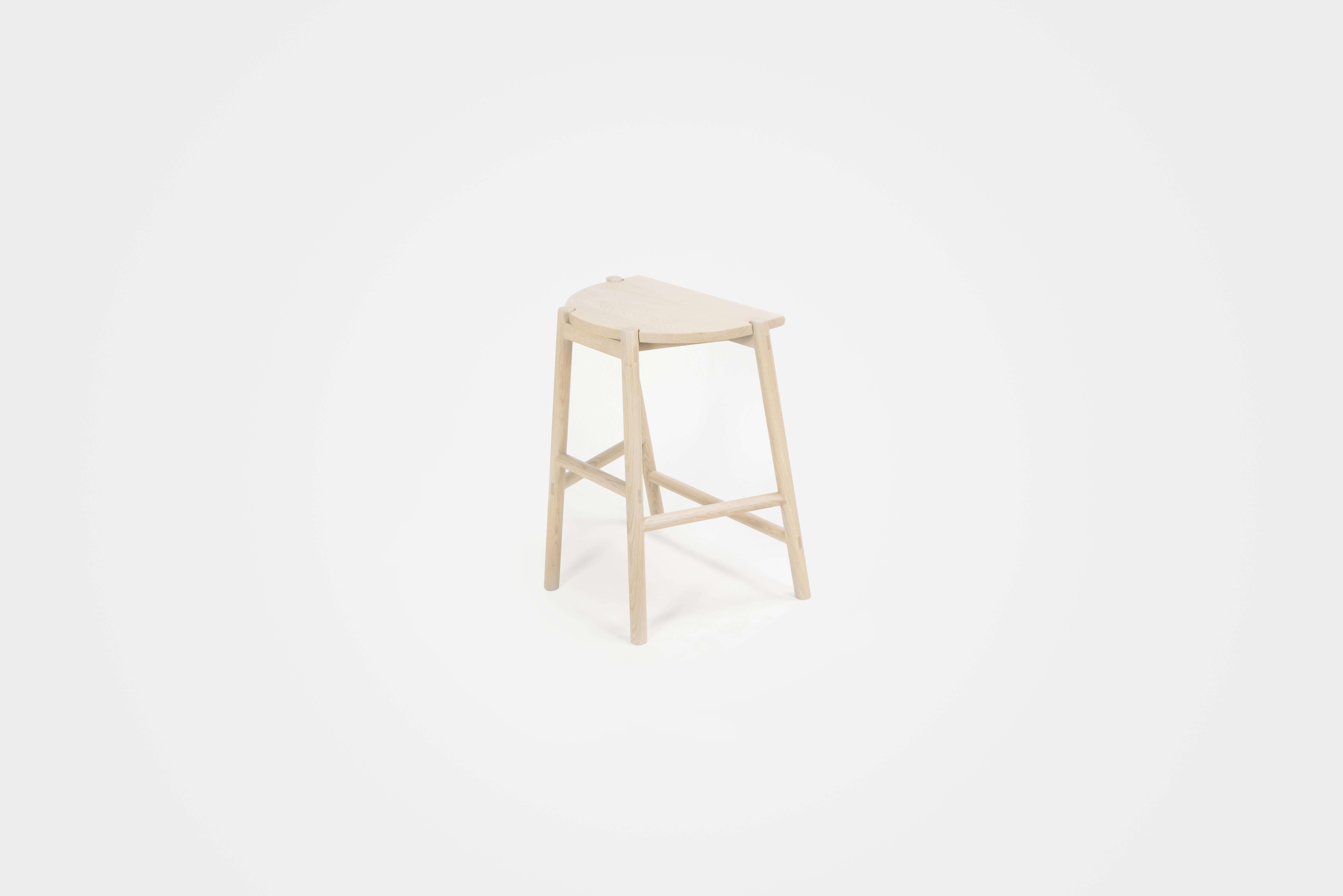minimalist bar stool with back