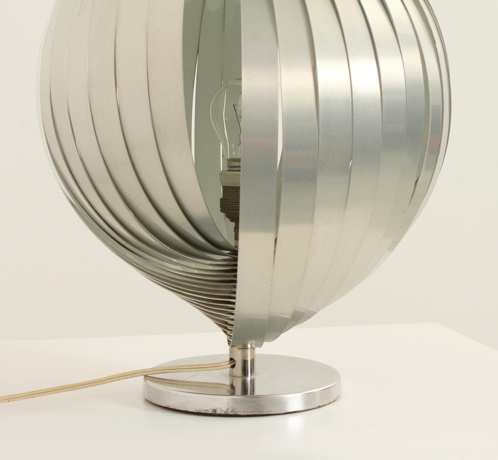 Moon Table Lamp by Henri Mathieu, France, 1972 2