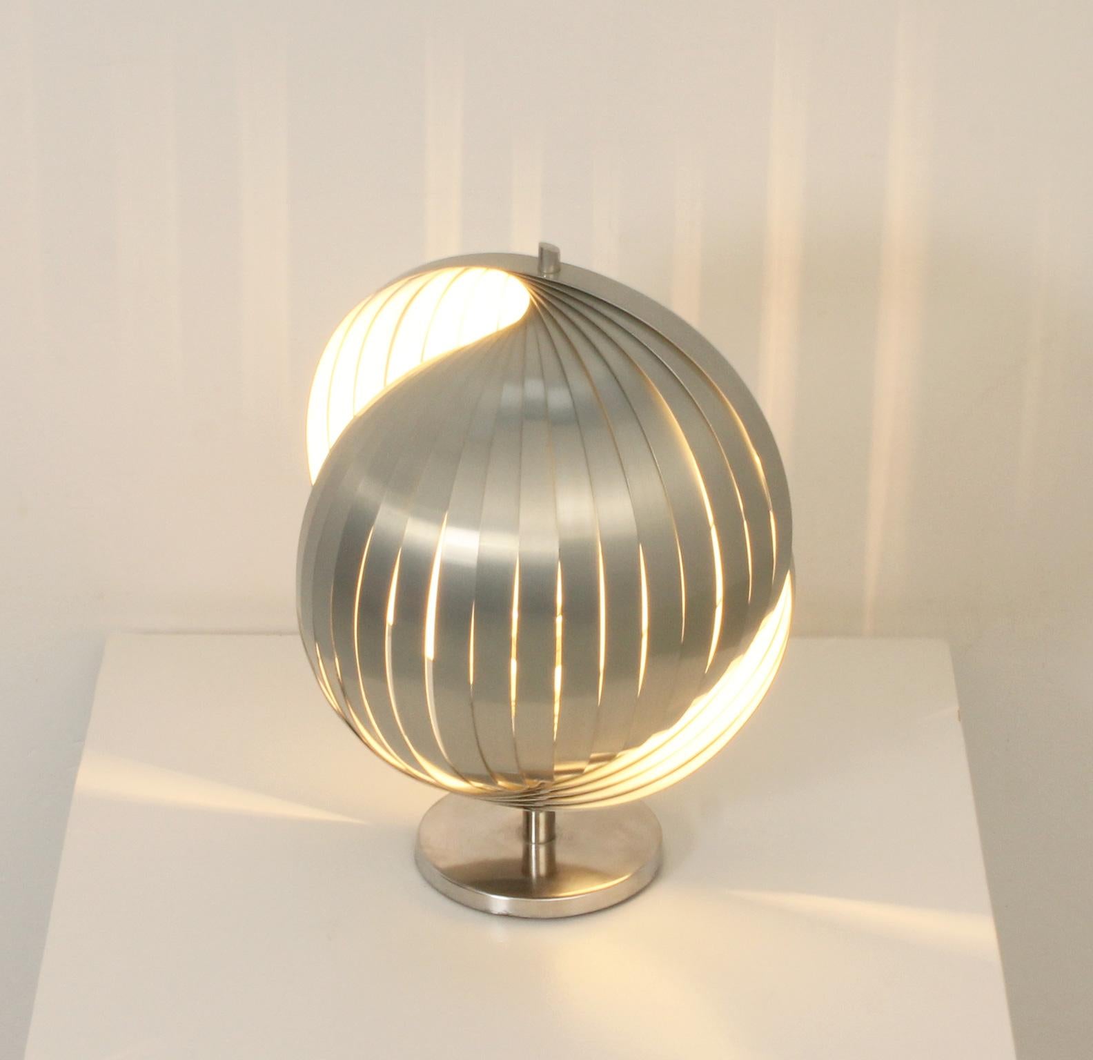 Moon Table Lamp by Henri Mathieu, France, 1972 4