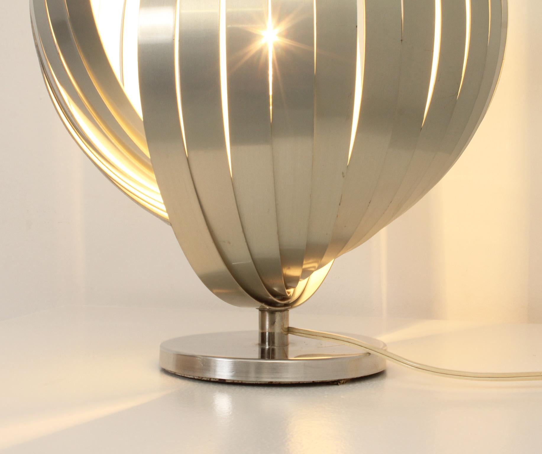 Late 20th Century Moon Table Lamp by Henri Mathieu, France, 1972
