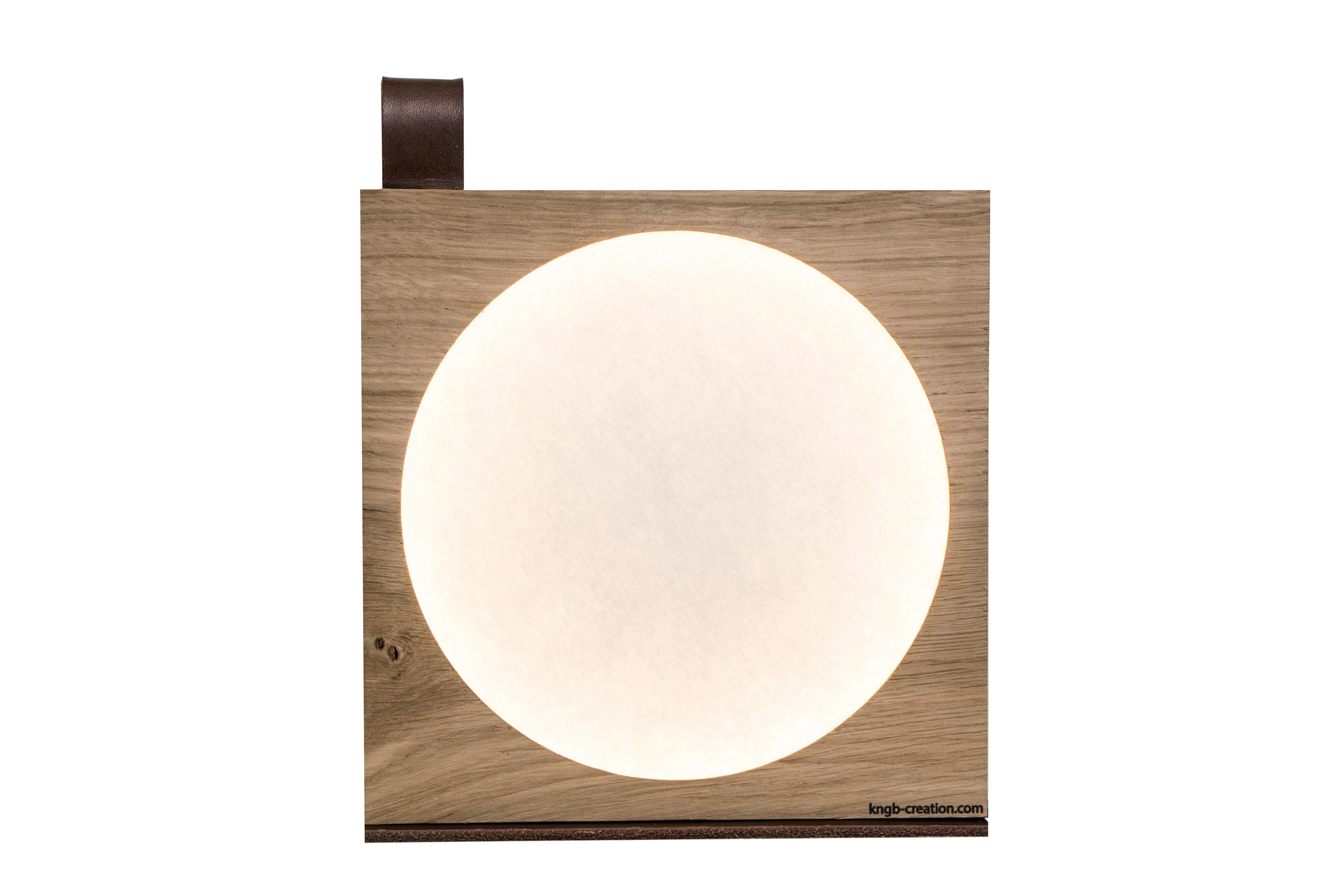 Post-Modern Moon Table Lamp by KNGB For Sale
