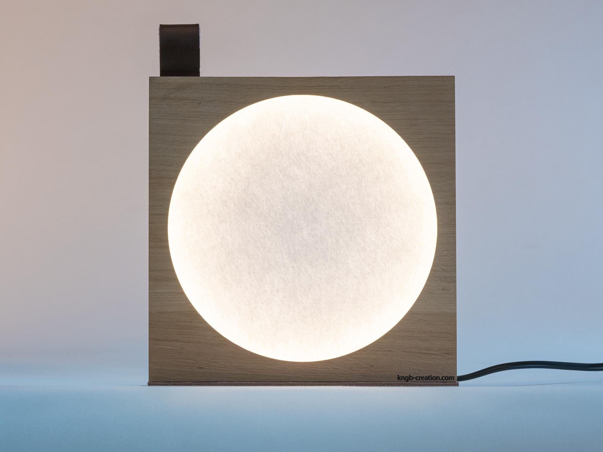 Moon Table Lamp by KNGB In New Condition For Sale In Geneve, CH
