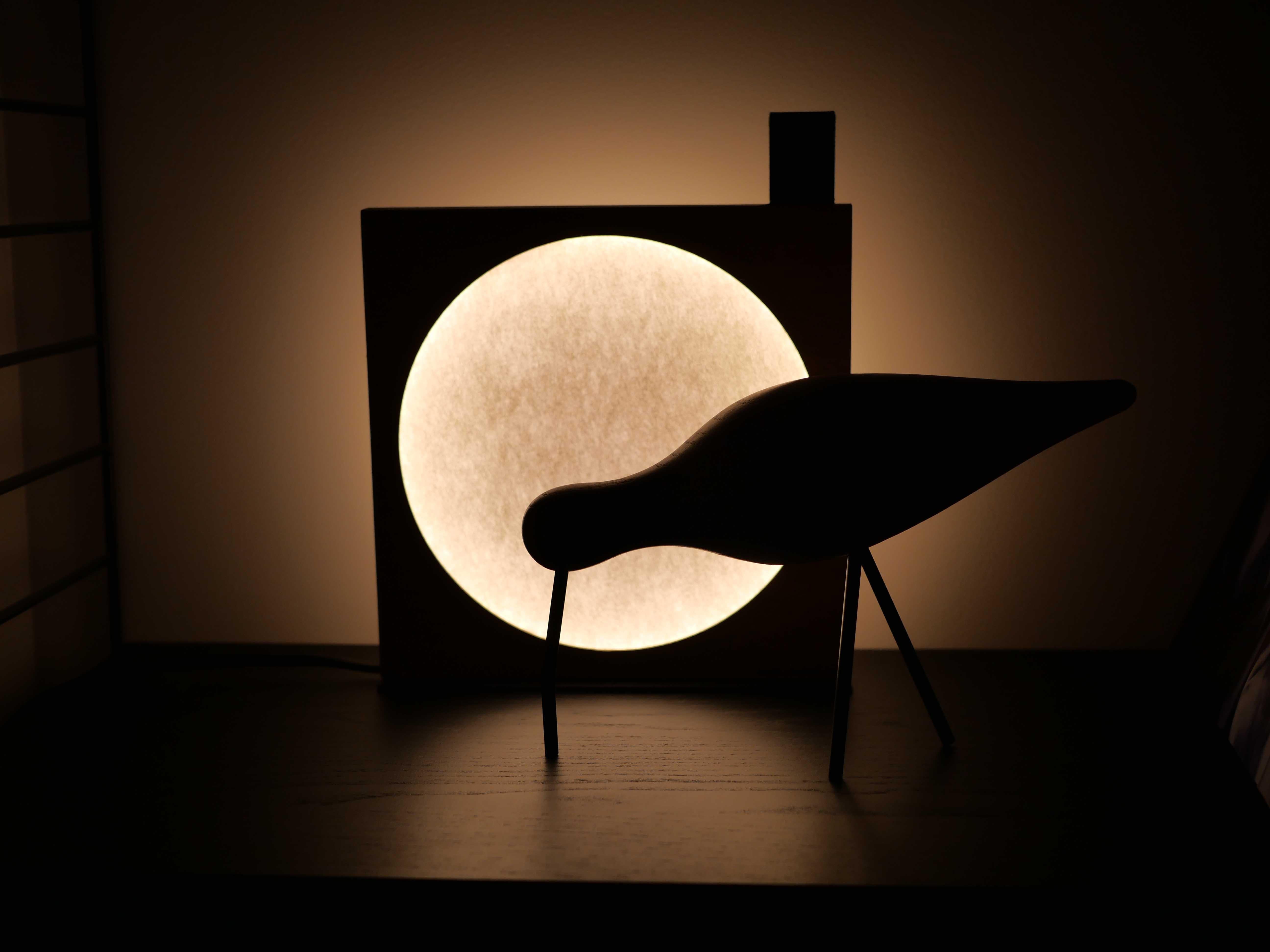 Contemporary Moon Table Lamp by KNGB For Sale
