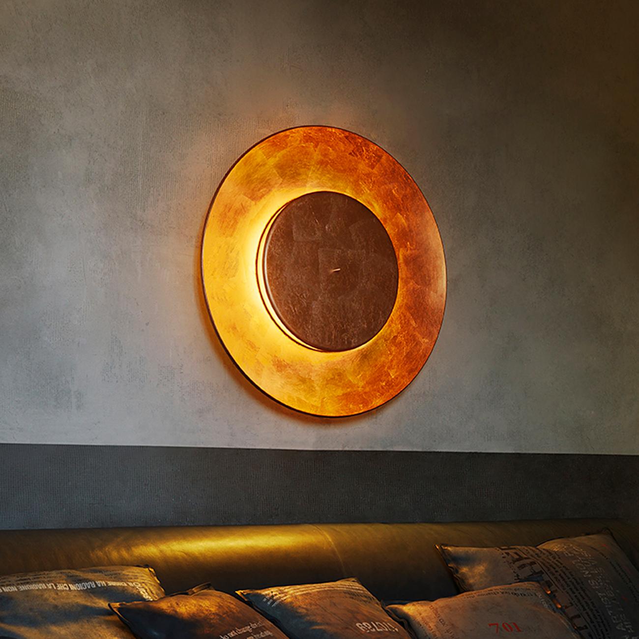 Italian Moon Wall Lamp For Sale