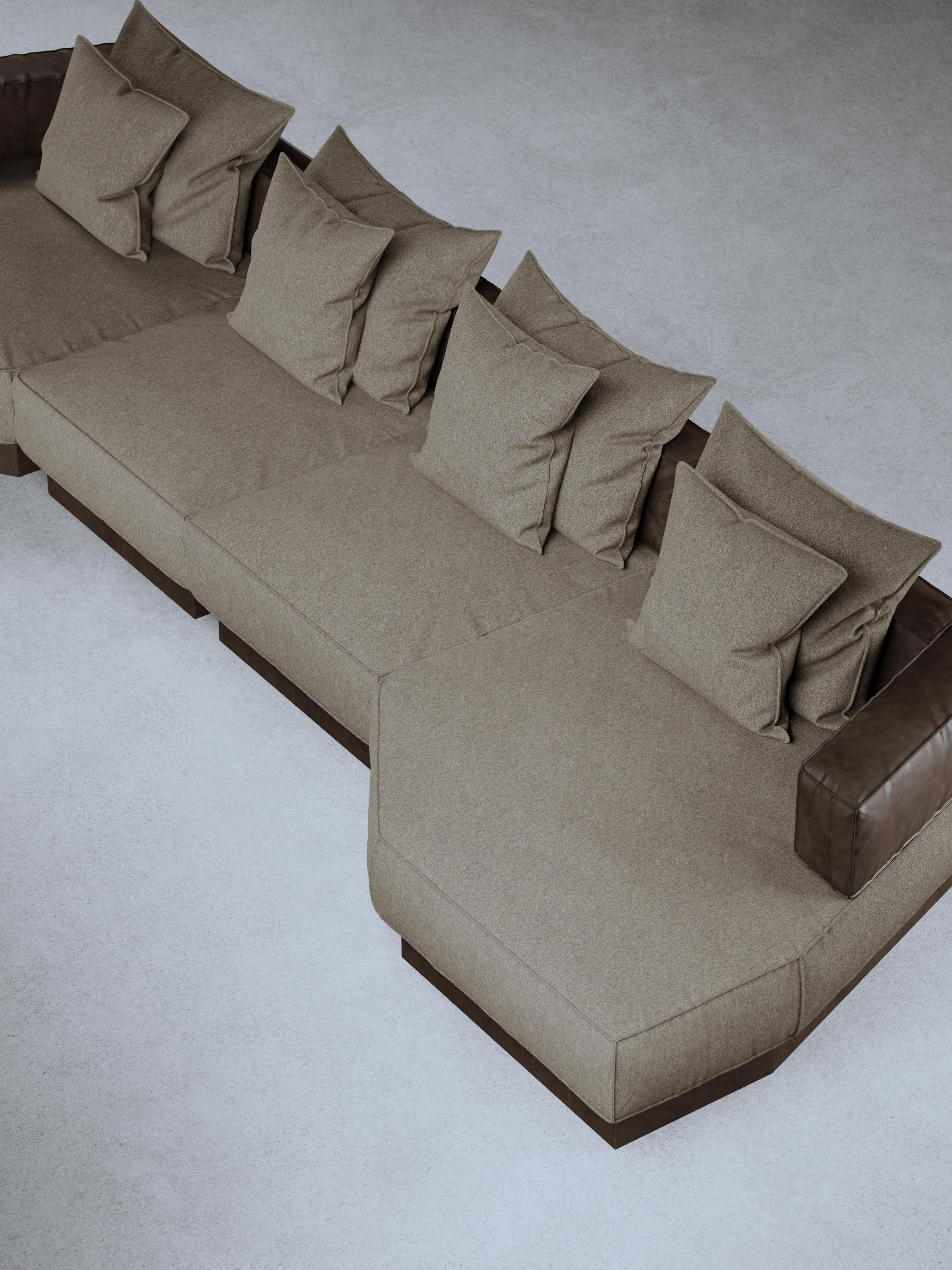 Moonage Daydream Sofa by Gio Pagani In New Condition For Sale In Geneve, CH