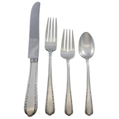 Moonglow by International Sterling Juego de cubiertos de plata para 6 Servicio 26 piezas