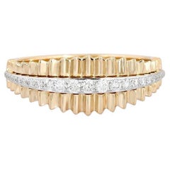 Moonbeam Essence 14K Yellow Gold Diamond Eternity Ring