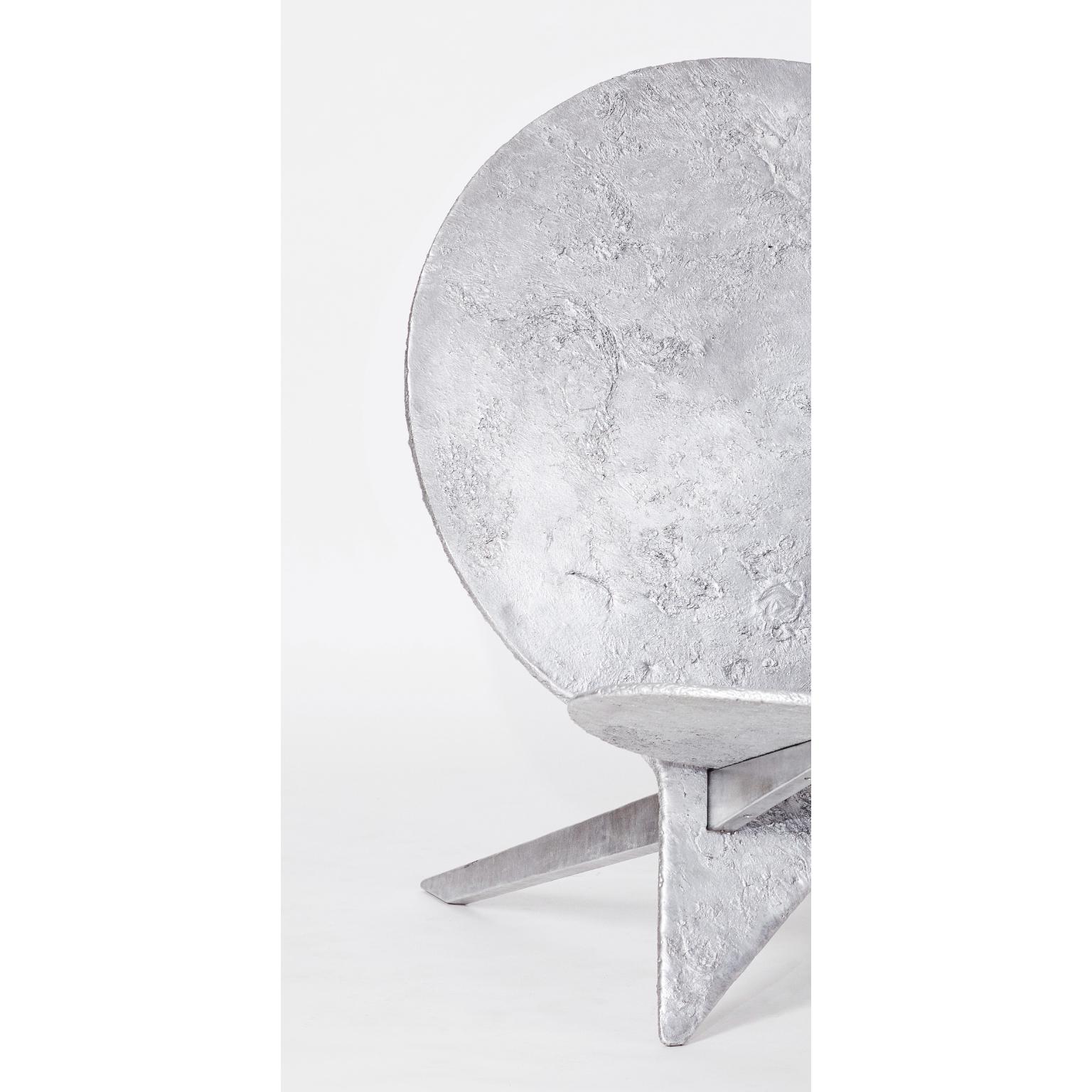 Sudafricano Sedia in alluminio in edizione limitata Moongazer di Jesse Ede in vendita