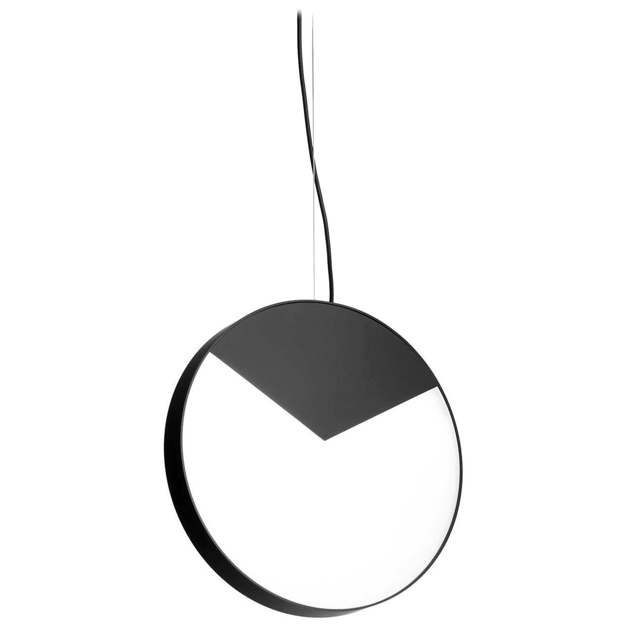 Moonlight 1-Light Black Ceiling Lamp by Matteo Zorzenoni