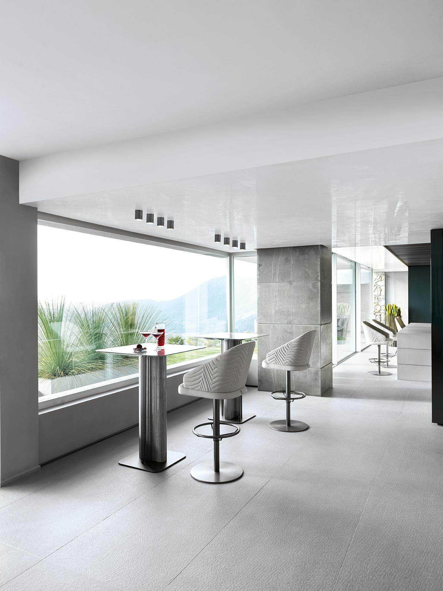 Contemporary Moonlight bar stool For Sale