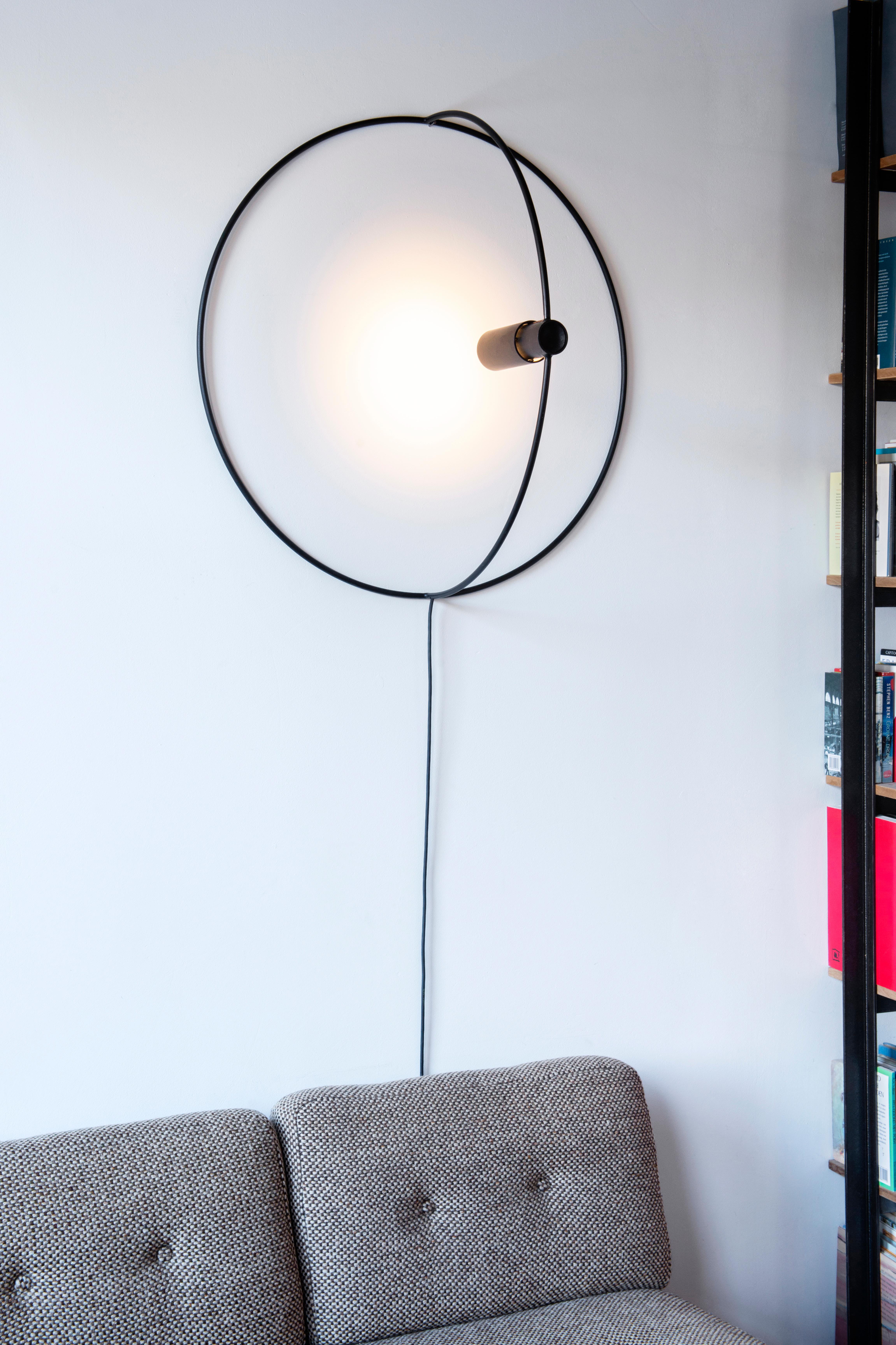 Acier Lampe de lune de Pepe Heykoop en vente