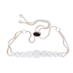 Bracciale Bolo Moonlight Collection'S: oro rosa 14K con diamanti da 1,6 carati