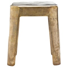 Moonlight Gold Square Outdoor Coffee Table Limited Edition by Exteta