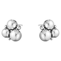 Moonlight Grapes Ear Stud 551J Silver