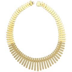Collier Moonlight en or jaune 18 carats avec diamants blancs