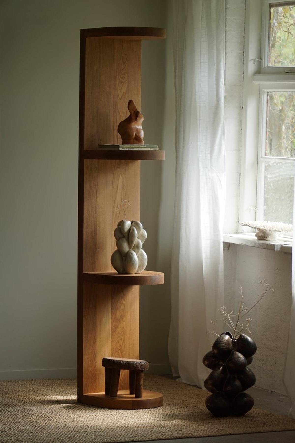Moonlight Shelf by eliaselias, Made in Oak, Danish Design, 2023 For Sale 10