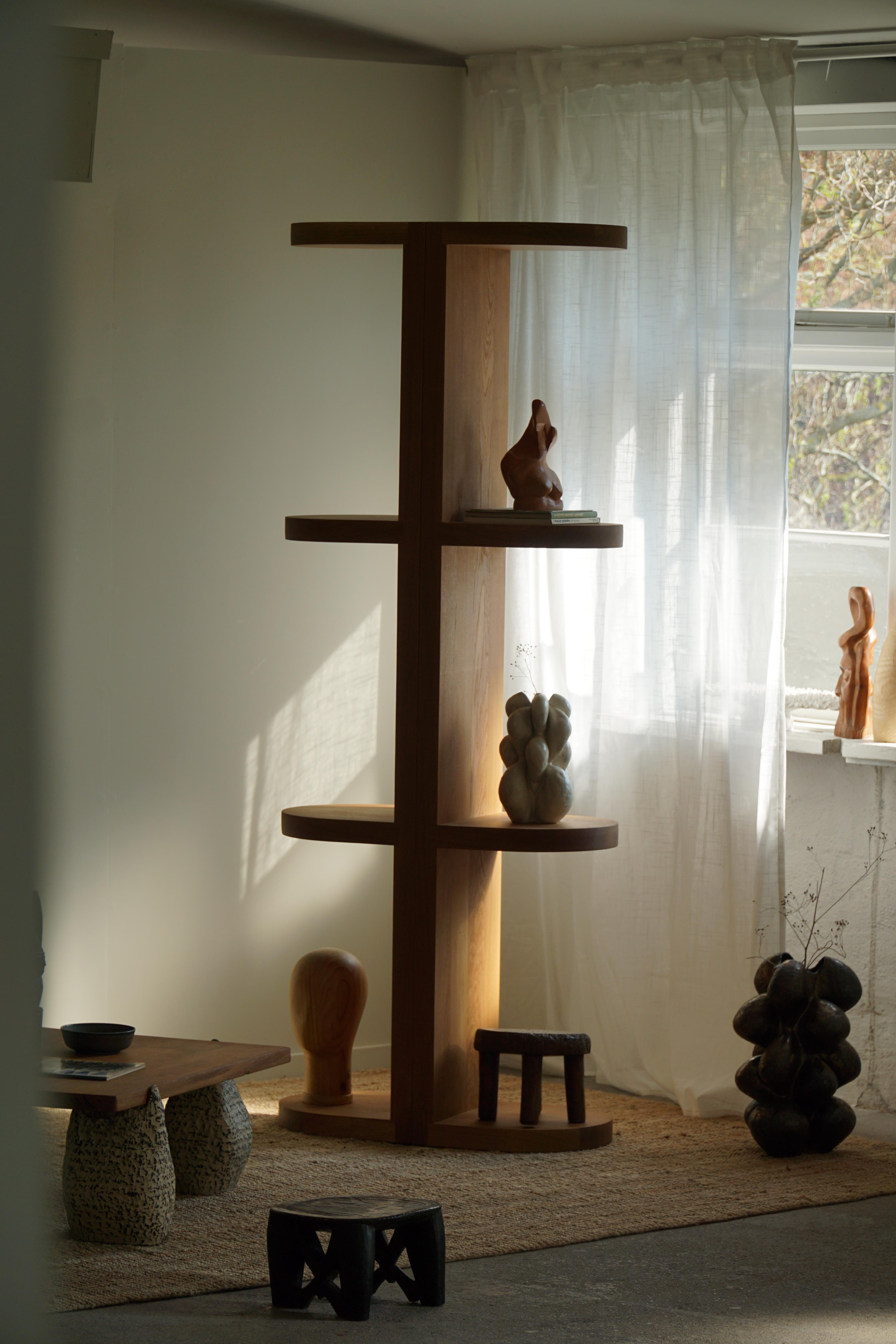 Moonlight Shelf by eliaselias, Made in Oak, Danish Design, 2023 For Sale 2