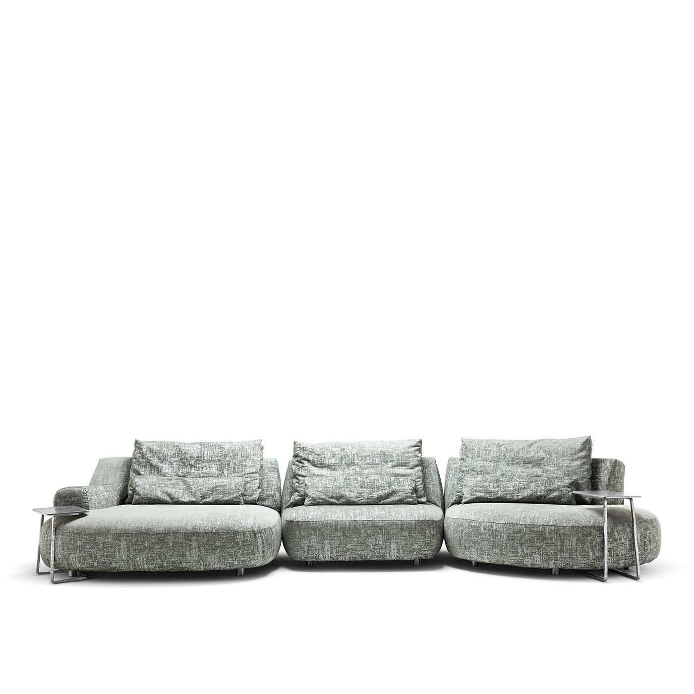 Moonlight Sofa Composition + Moonlight Coffee Table by Exteta (Italienisch) im Angebot