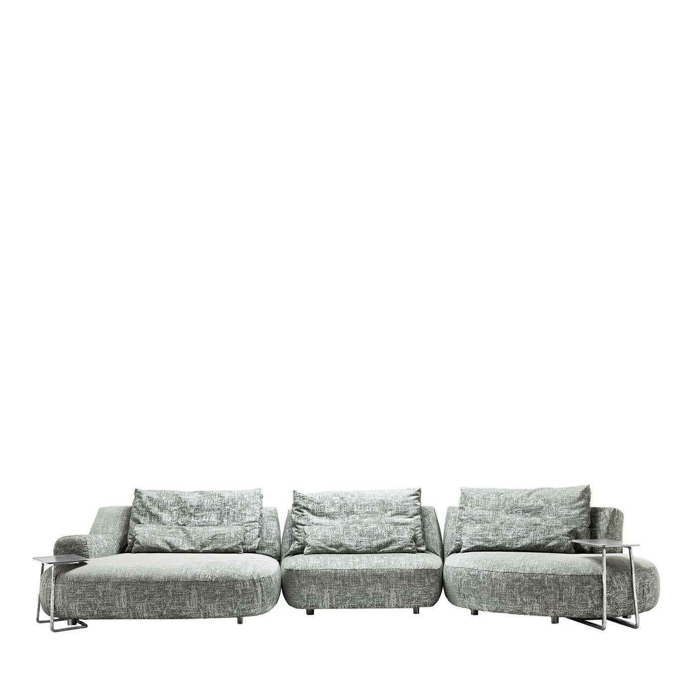 Moonlight Sofa Composition + Moonlight Coffee Table by Exteta (Textil) im Angebot