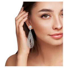 Moonlit Cruise Brillant Trance-Ohrring von Rupali Adani Fine Jewellery