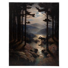 „Moonlit Moose“ von Greg Parker