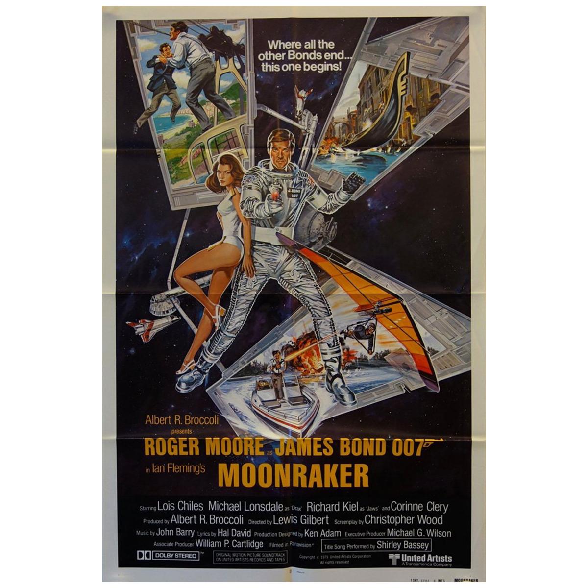 Moonraker '1979' Poster For Sale
