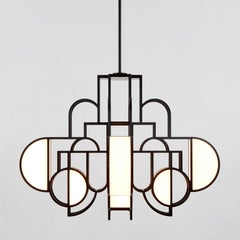 Lustre Moonrise de Lara Bohinc, finition noire