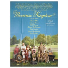 'Moonrise Kingdom' 2012 French Grande Film Poster