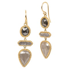 Moonshadow Diamond Earrings