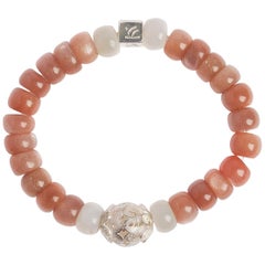 Peach Moonstone Moonshine Bracelet